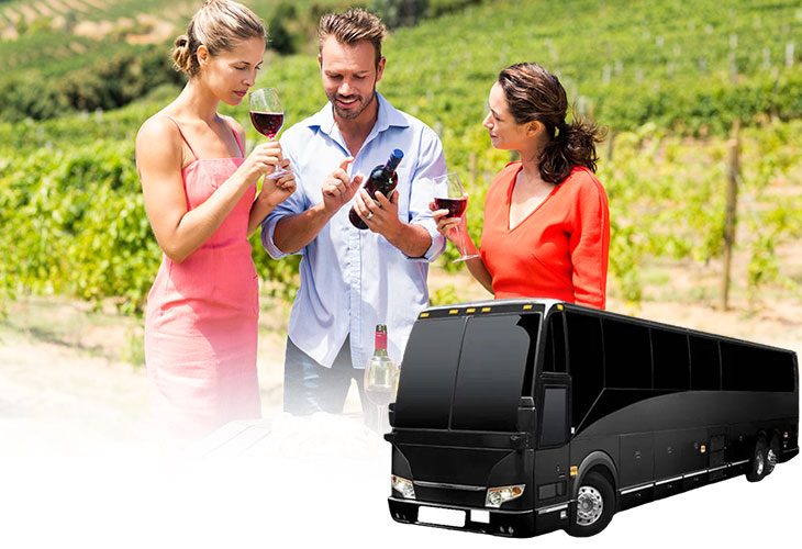 Wine Tour Party Bus Rental