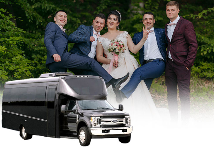 Wedding Party Bus Rental