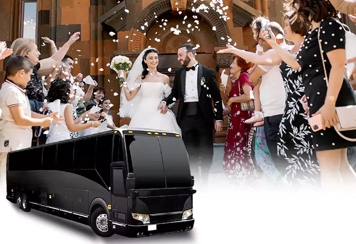 Weddings Party Bus Rental in san jose