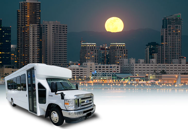 Hayward Shuttle Bus Rental