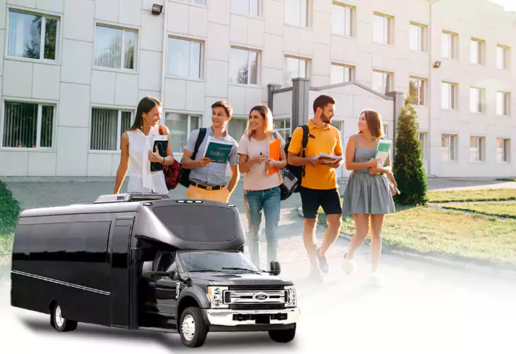 Campus Shuttle Bus Rentals