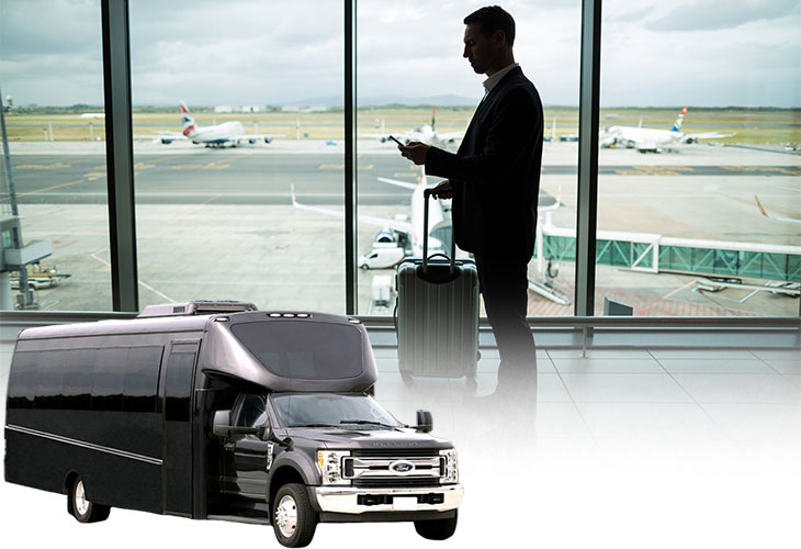 Airport Shuttle Bus Rental in Danville
