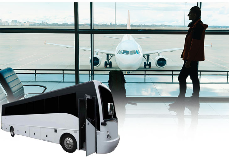 Airport Shuttle Bus Rental in Pleasanton