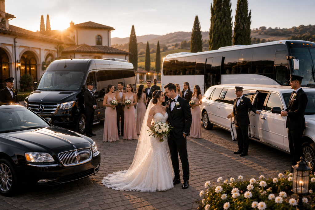 Complete Wedding Transportation Package