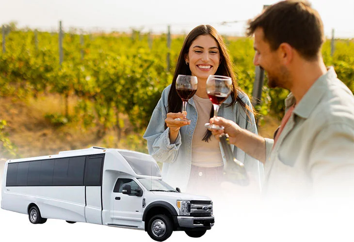 wine tour limo