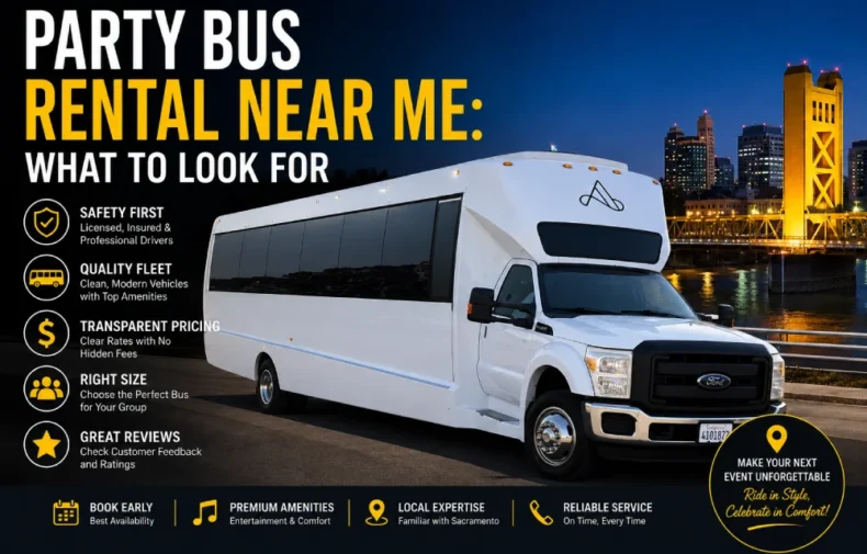 Party Bus Rental Near Me