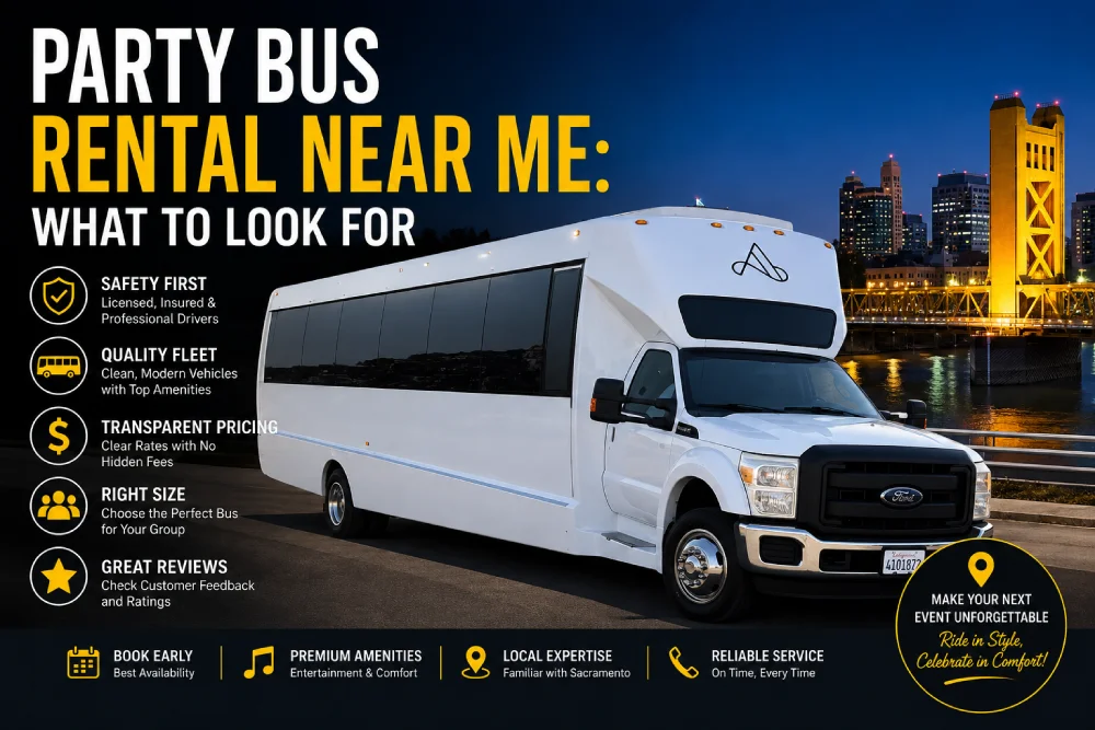 Party Bus Rental Near Me