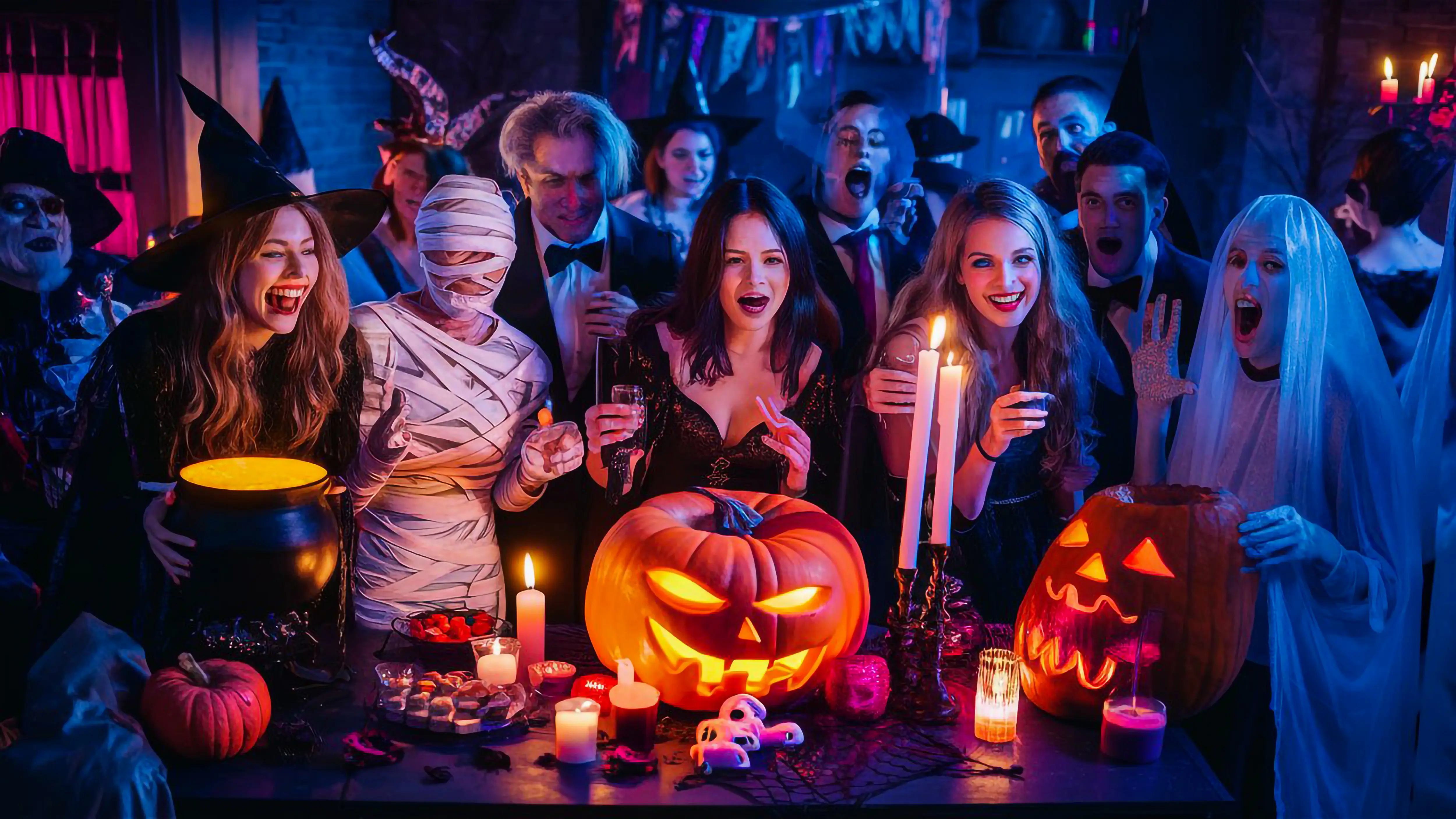 Halloween party bus transportation in the Bay Area