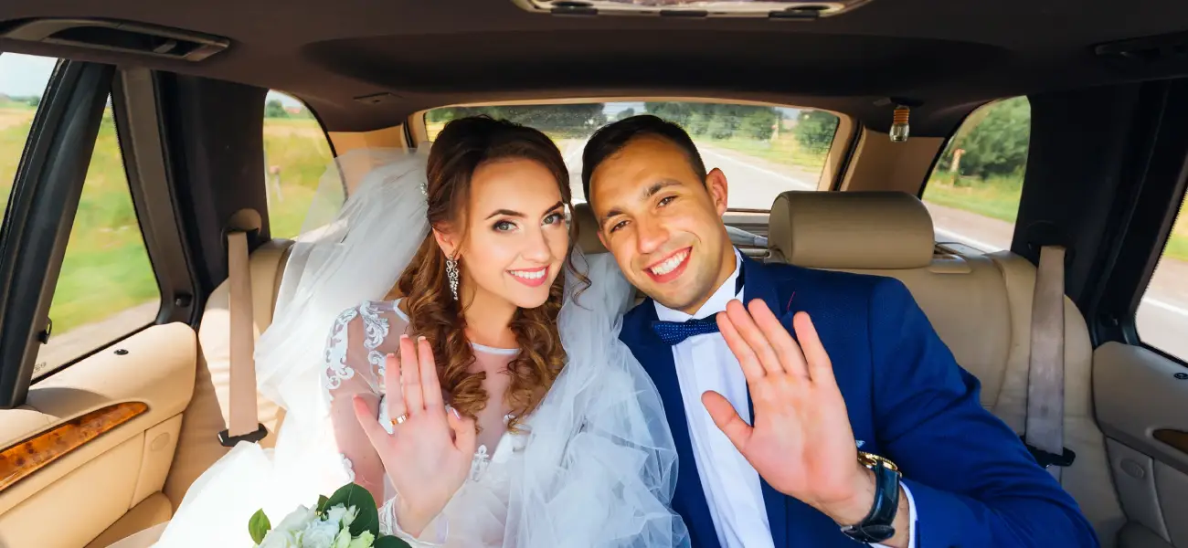 Wedding limo rental service